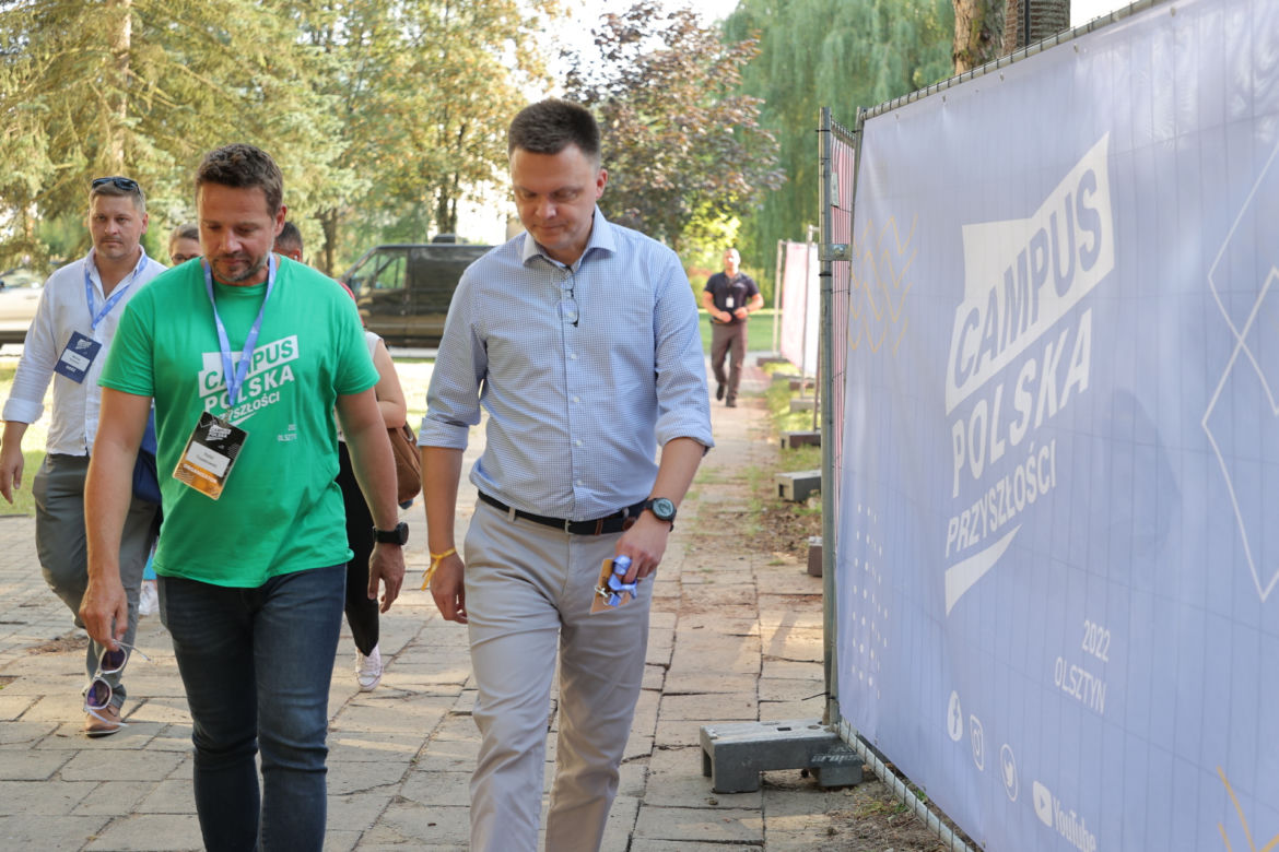 Campus Polska Przyszłości 2022, Rafał Trzaskowski kontra Szymon Hołownia