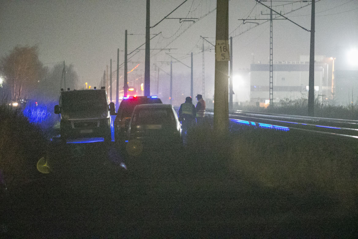 Śmiertelne potrącenie na torach