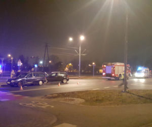 Wypadek na skrzyżowaniu Igrzyskowa - Akademicka w Fordonie