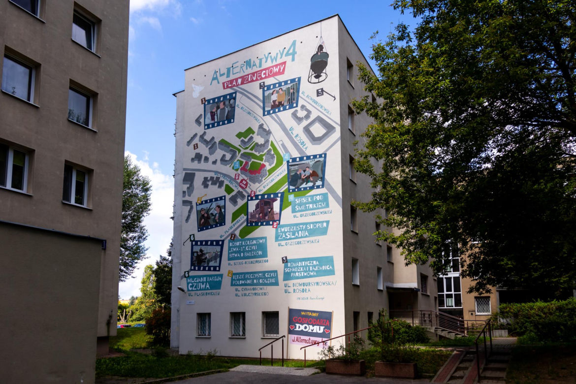 Murale w Warszawie