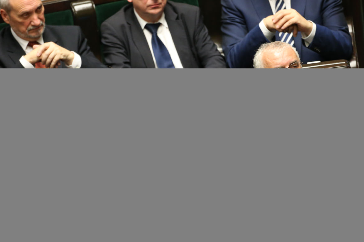  Inauguracja Sejmu, nowy Sejm.