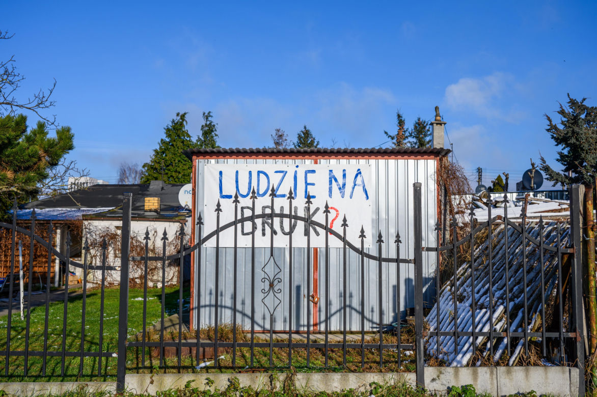 Protest mieszkańców osiedla Maltańskiego trwa