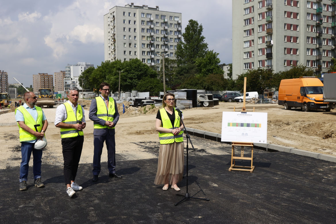  Kondratowicza zazieleni się przez metro. Mieszkańcy dostaną nową stację i tysiąc drzew