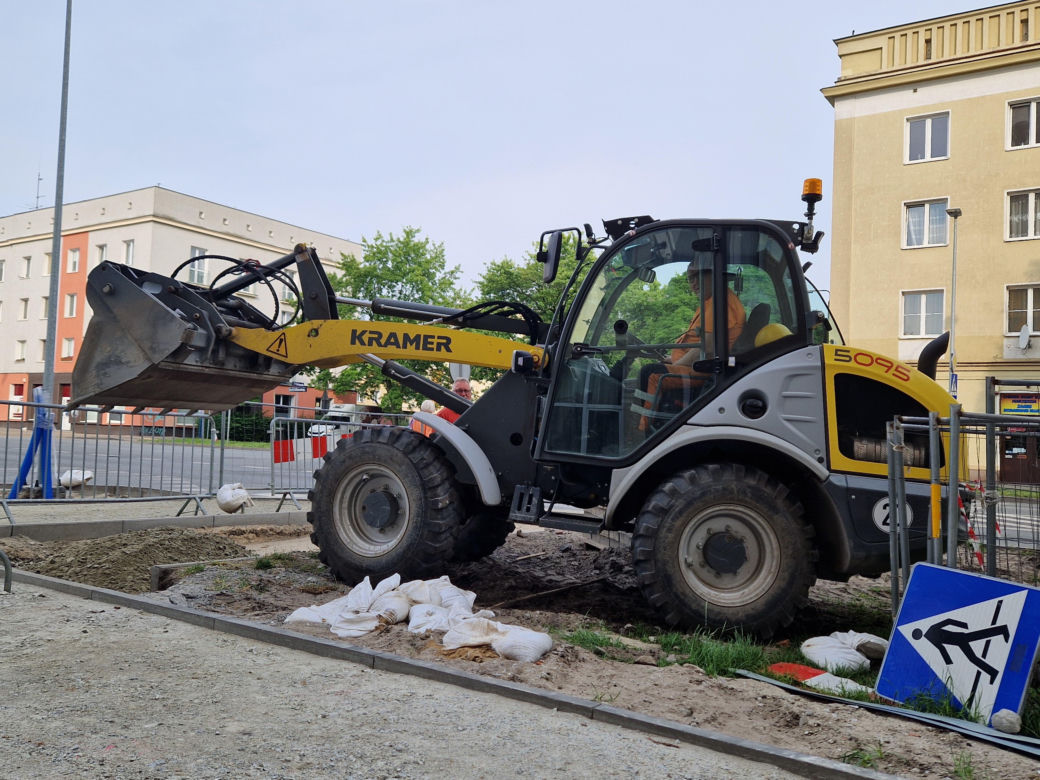 Budowa ścieżek rowerowych na osiedlu Leśnym w Bydgoszczy 