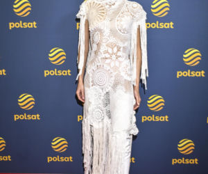 Co ona ma na sobie?! Szroeder wyglądała jak w firance z PRL-u