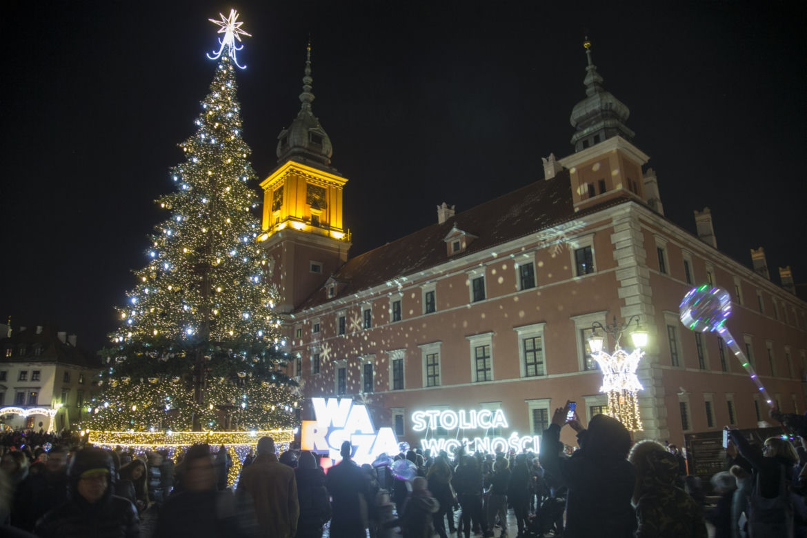 Iluminacja w Warszawie