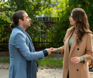 Barwy szczęścia odc. 2306. Regina (Kamila Kamińska), Vincenzo Ilardi (Alessandro Curti)