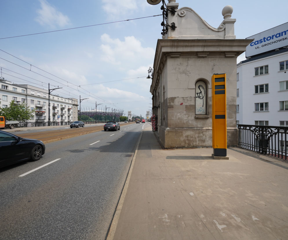 Fotoradary na moście Poniatowskiego zdały egzamin! Kierowcy zwolnili