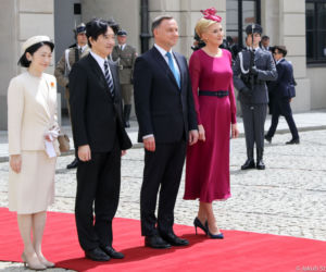 Para prezydencka spotkała się z japońską parą książęcą
