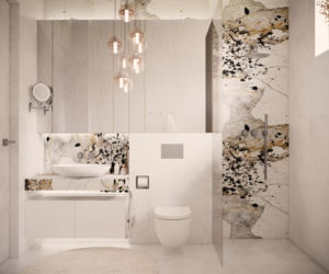 Oświetlenie we wnętrzach - projekt Tissu Architecture