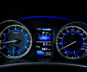 Suzuki Baleno zegary gif