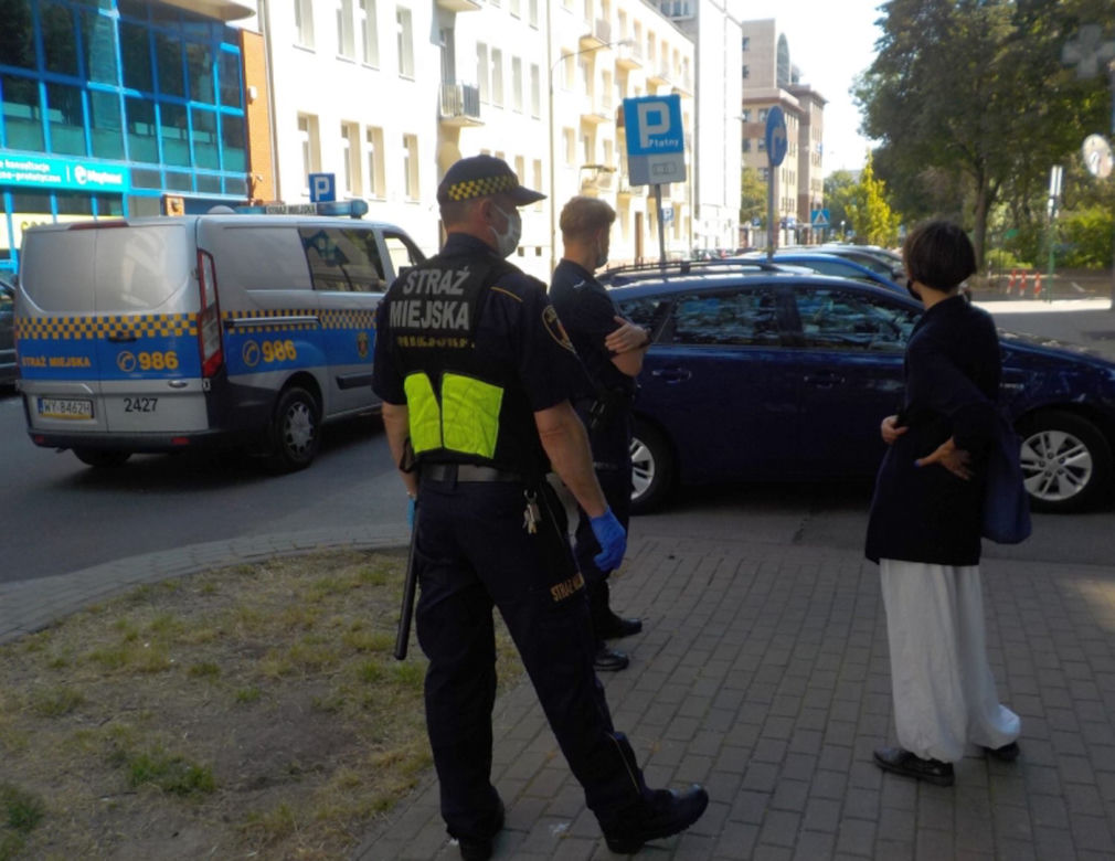 Skopała cudze auto