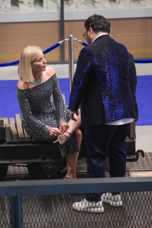 Małgorzata Foremniak w tanecznym szale