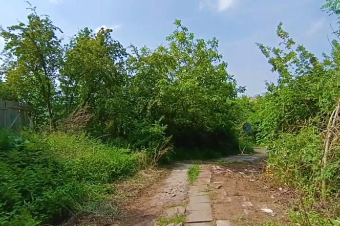 Mur między osiedlami w Szczecinie
