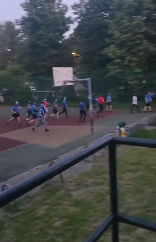 Akcja pseudokibiców w Jaworznie