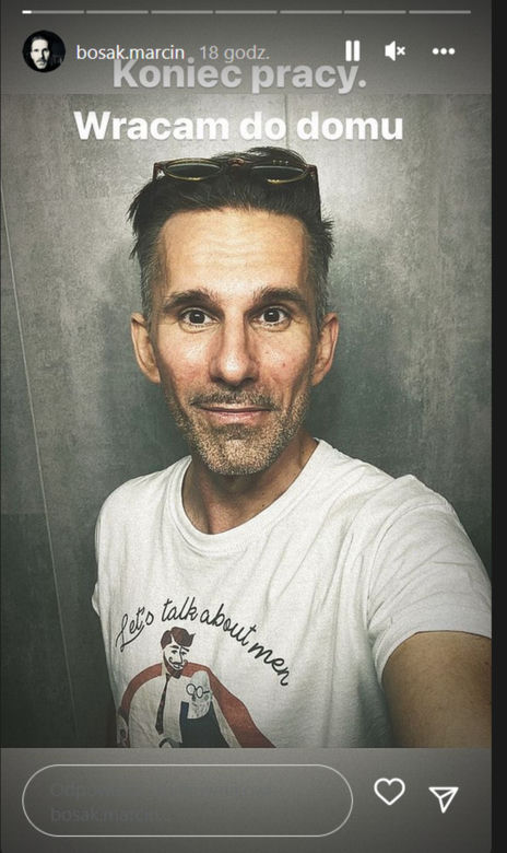 Marcin Bosak na Instagramie o chorobie i leczeniu