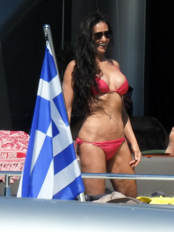  Demi Moore szokuje prawie nago! Ma 60 lat i wygląda bosko 