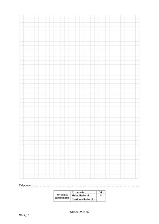 Matura 2020 ARKUSZE CKE z matematyki POZIOM PODSTAWOWY [9.06.2020]
