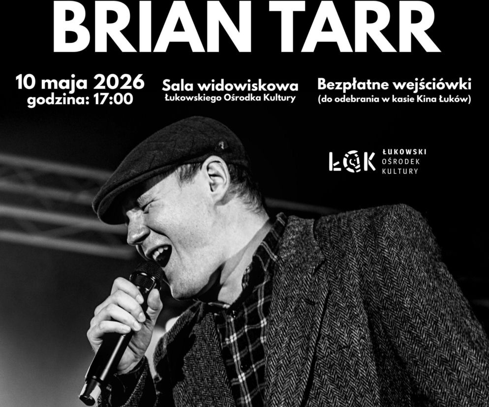 Koncert „Tribute to Brian Tarr” już 10 maja w Łukowie