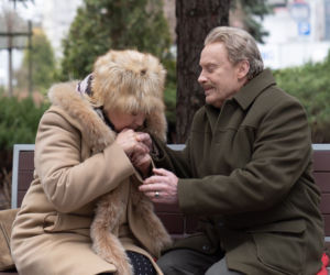 Na dobre i na złe, odcinek 731. Barbara (Agnieszka Pilaszewska), Cezary (Daniel Olbrychski)