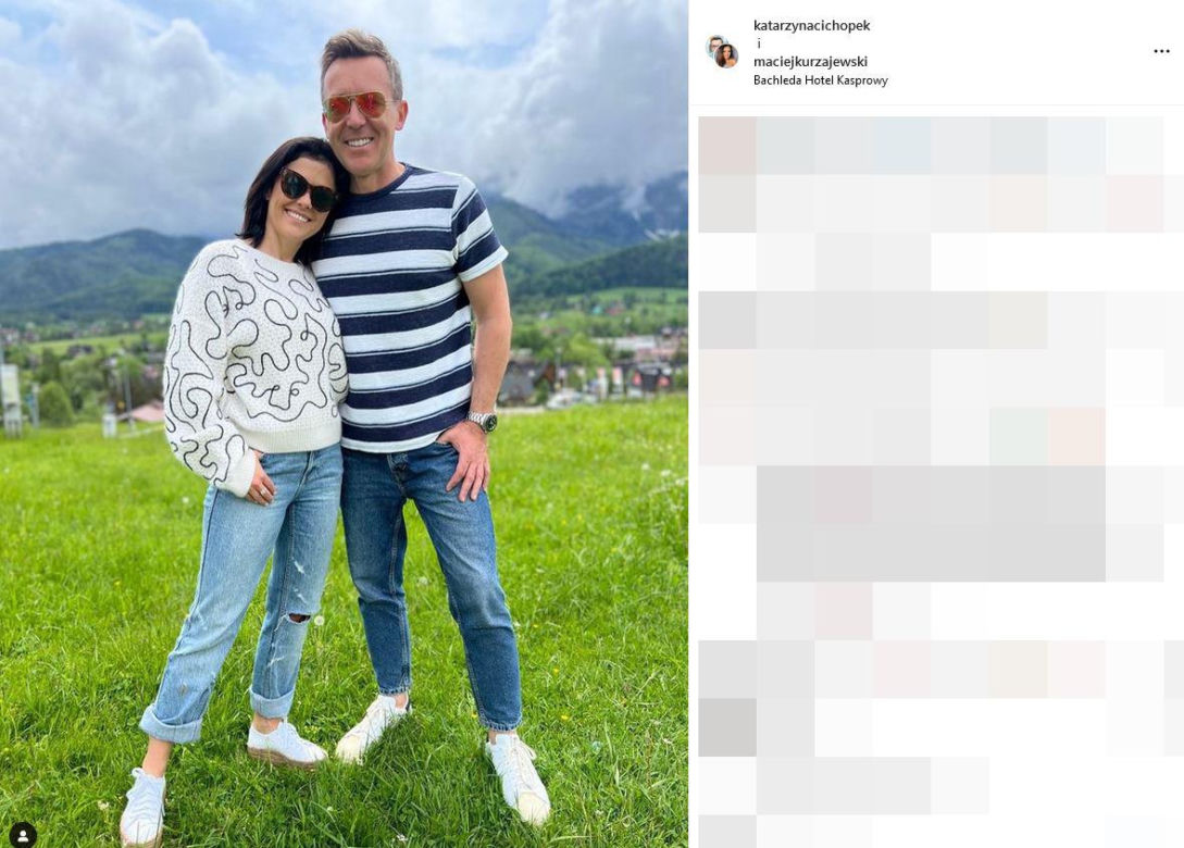 Kasia Cichopek i Maciej Kurzajewski na wiecznych wakacjach