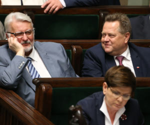 Witold Waszczykowski. Nie może chodzić ma problemy z mówieniem