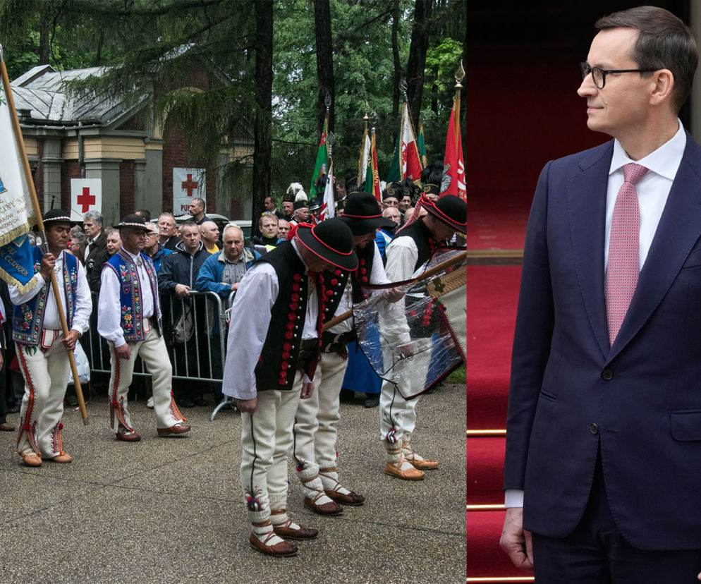Piekary Śląskie. Mateusz Morawiecki pielgrzymem pokoju? Premier jednym z bohaterów homilii