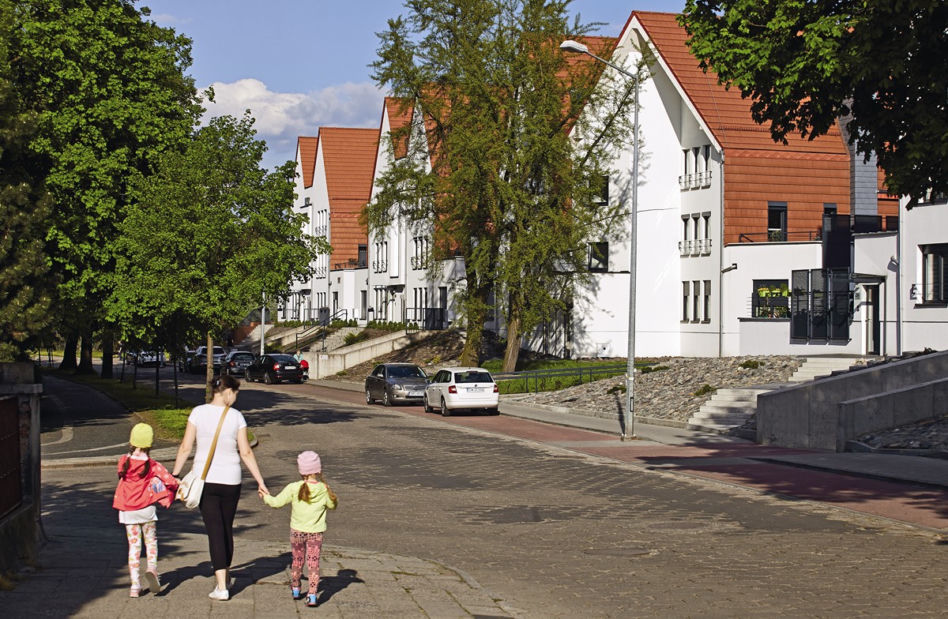 Osiedle domów w Raciborzu