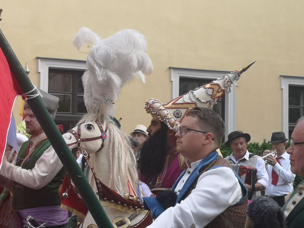 Pochód Lajkonika w Krakowie 2024