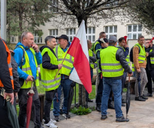 Pikieta przed Grupą Azoty