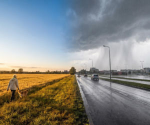 Weekendowy podział w pogodzie. Słońce na zachodzie, deszcz na wschodzie