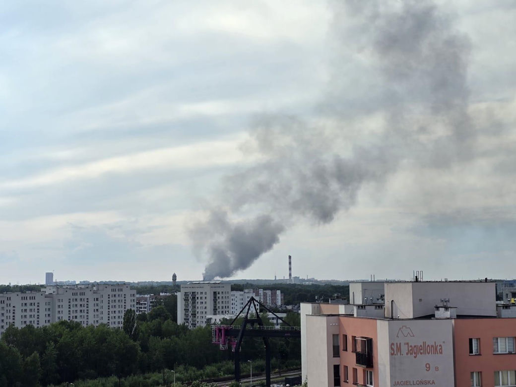 Pożar w Siemianowicach Śląskich