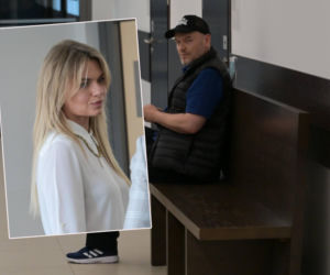 Emilia Komarnicka i Redbad Klynstra właśnie się rozwodzą. Nie przywitali się ze sobą, czuć było napięcie