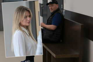 Emilia Komarnicka i Redbad Klynstra właśnie się rozwodzą. Nie przywitali się ze sobą, czuć było napięcie