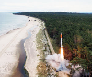 Start polskiej rakiety PERUN z sukcesem. Udało nam się przetestować wiele systemów i eksperymentów