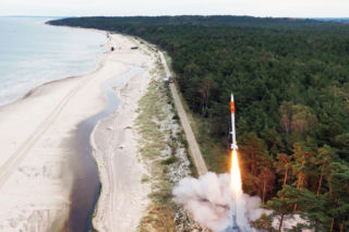 Start polskiej rakiety PERUN z sukcesem. Udało nam się przetestować wiele systemów i eksperymentów