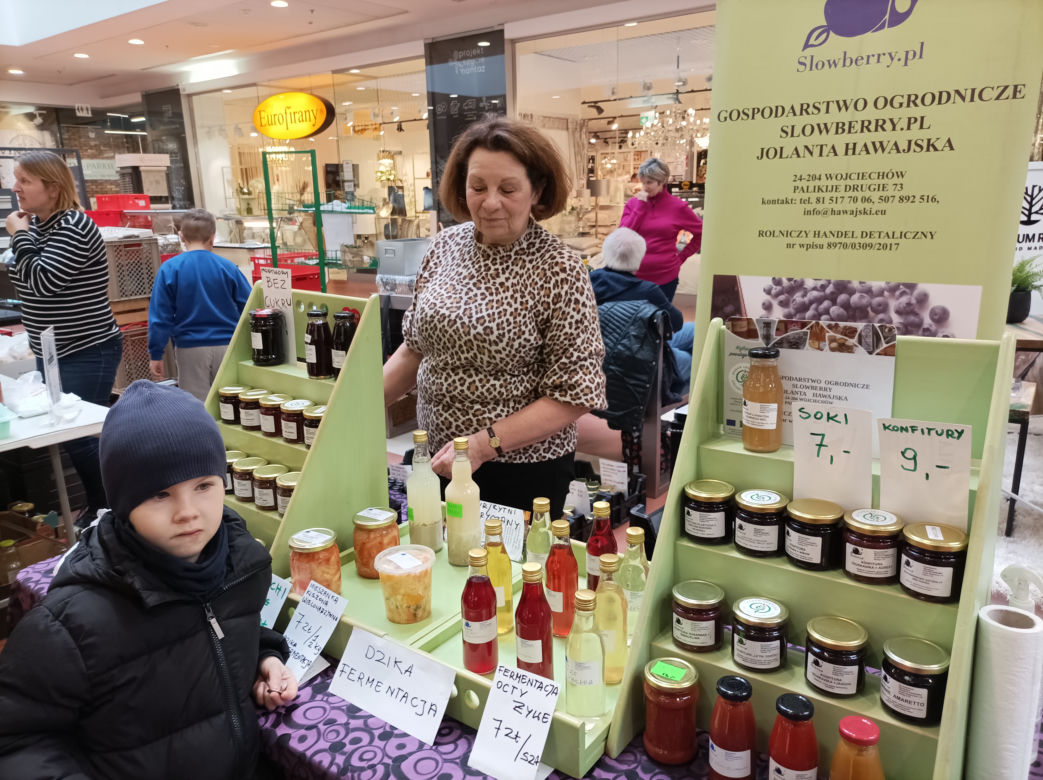 Stoiska wystawców na Targach Eco-Gala