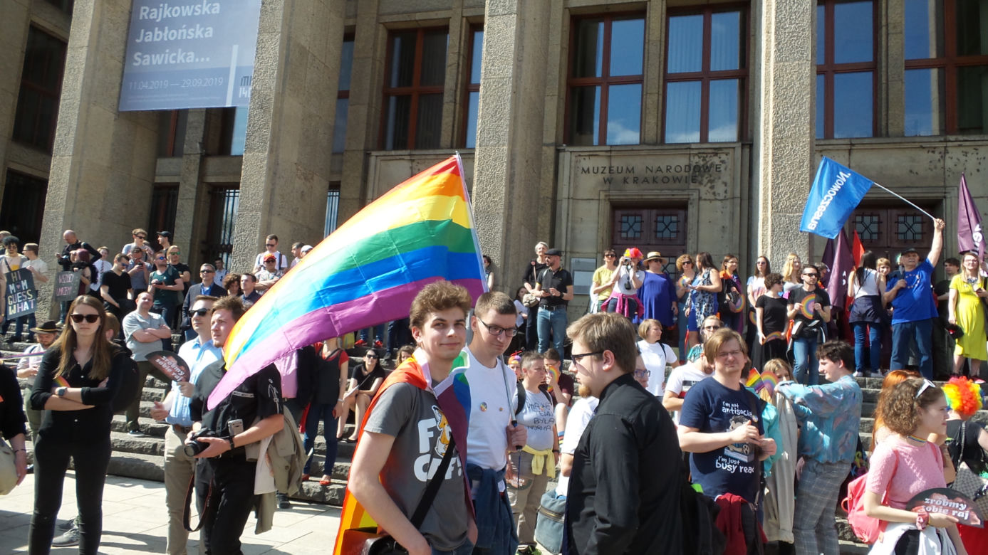 Wielki Marsz Równości przeszedł 18.05.2019 przez Kraków