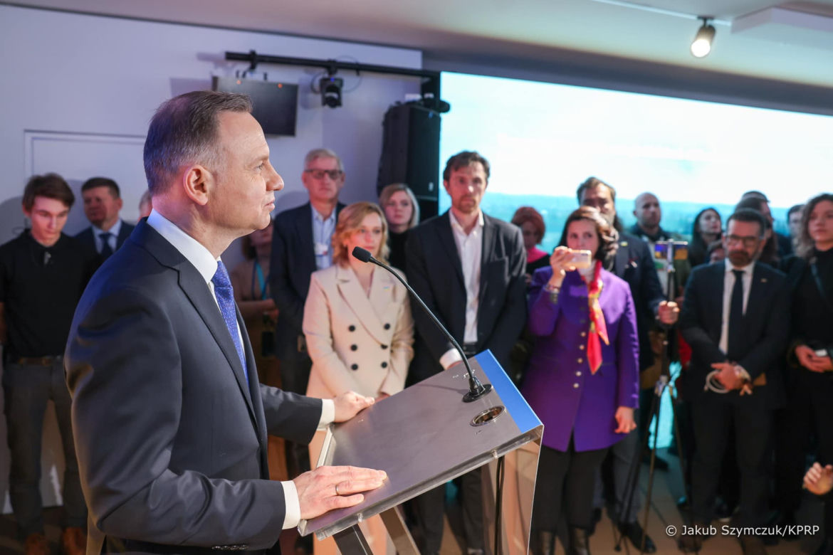 Andrzej Duda rządzi w Davos