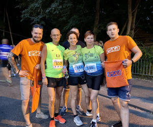 Ekipa Eska Summer City wspierała maratończyków podczas 7. Nocnego Maratonu Szczecińskiego