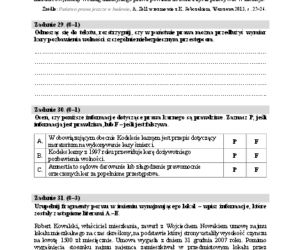 Matura rozszerzona WOS 12