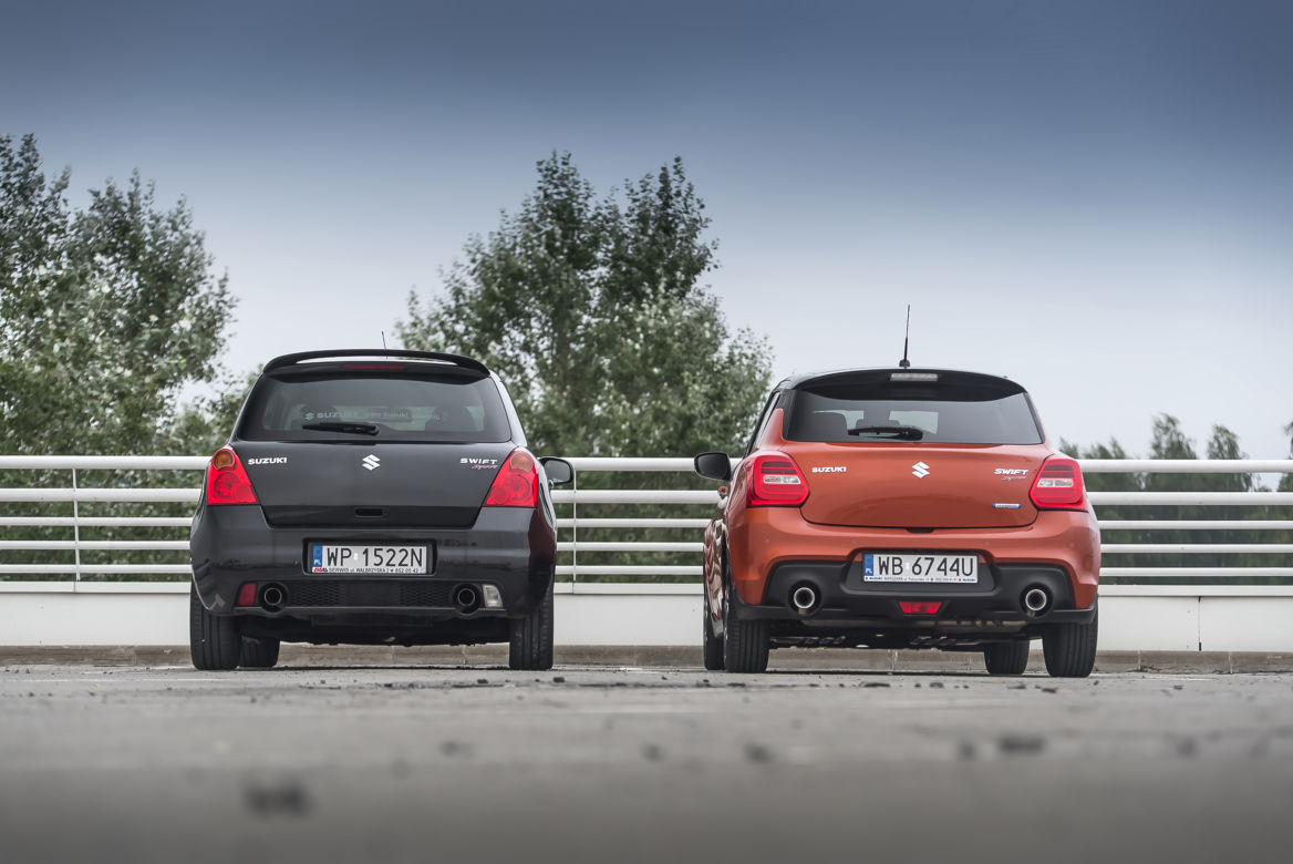 Suzuki Swift Sport 1.6 VVT 125 KM MT5 & Suzuki Swift Sport 1.4 BoosterJet SVHS 129 KM MT6
