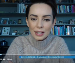 Dorota Gardias już w domu