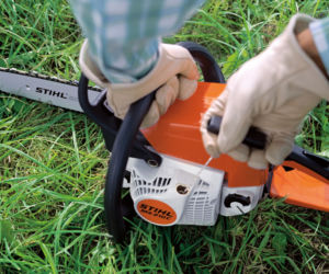 Pilarka STIHL z systemem ErgoStart