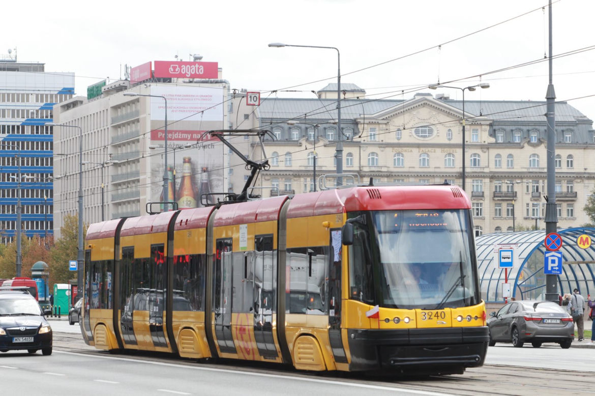 Tramwaje jeżdżą wolniej Marszałkowską