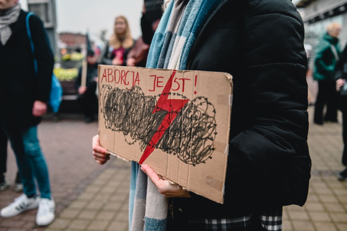 Protest aborcyjny w Gdańsku