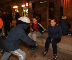 Nightskating po Warszawie