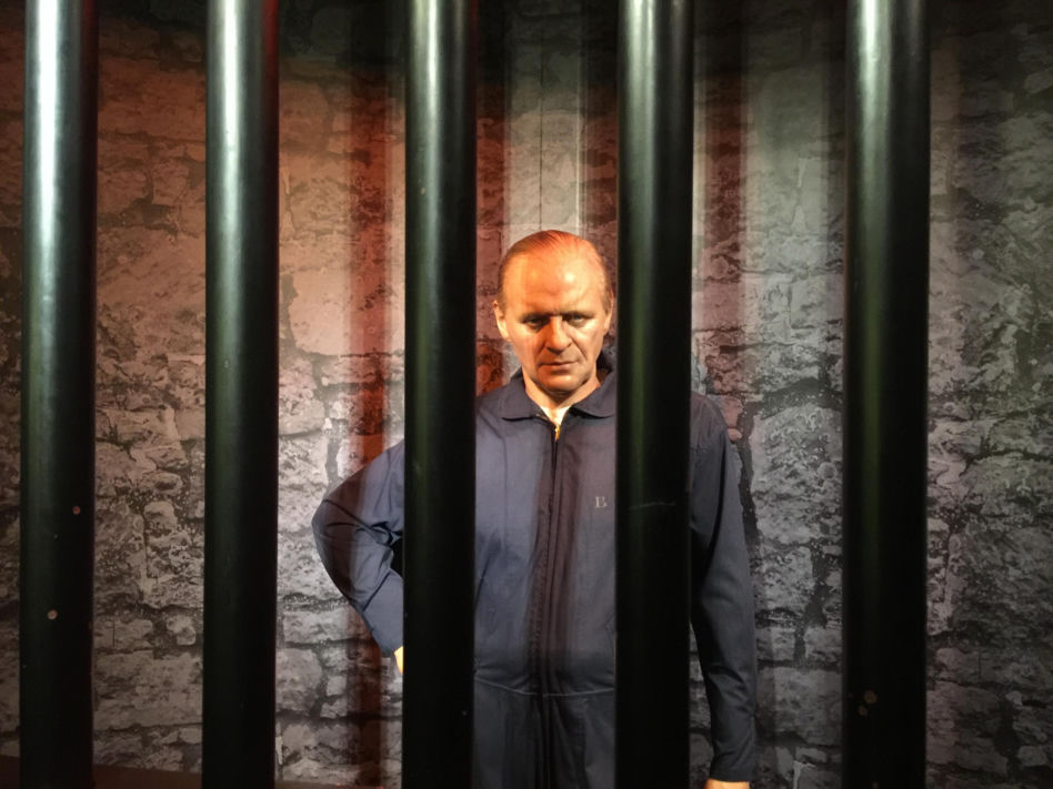 Anthony Hopkins jako Hannibal Lecter - figura woskowa Madame Tussauds