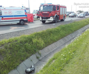 Jastrzębie-Zdrój: Śmiertelny wypadek motocyklisty [ZDJĘCIA]