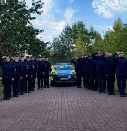 Syreny zawyły w całej Polsce. Tak policja pożegnała zastrzelonego sierż. Natana Sieronia